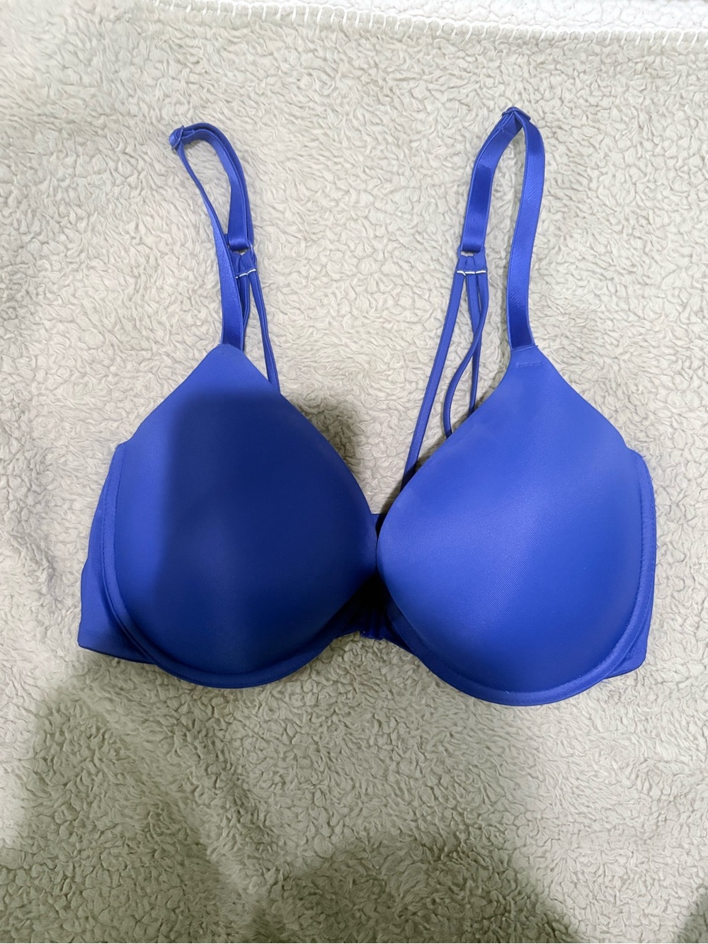 Victoria's Secret Royal Blue Molded T-Shirt Bra